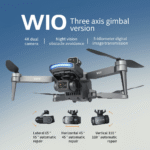W10 Large-screen Three-axis gimbal version GPS Drone - Image 6